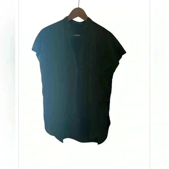 Zara Women’s Basic Blouse Black Medium - Picture 1 of 5